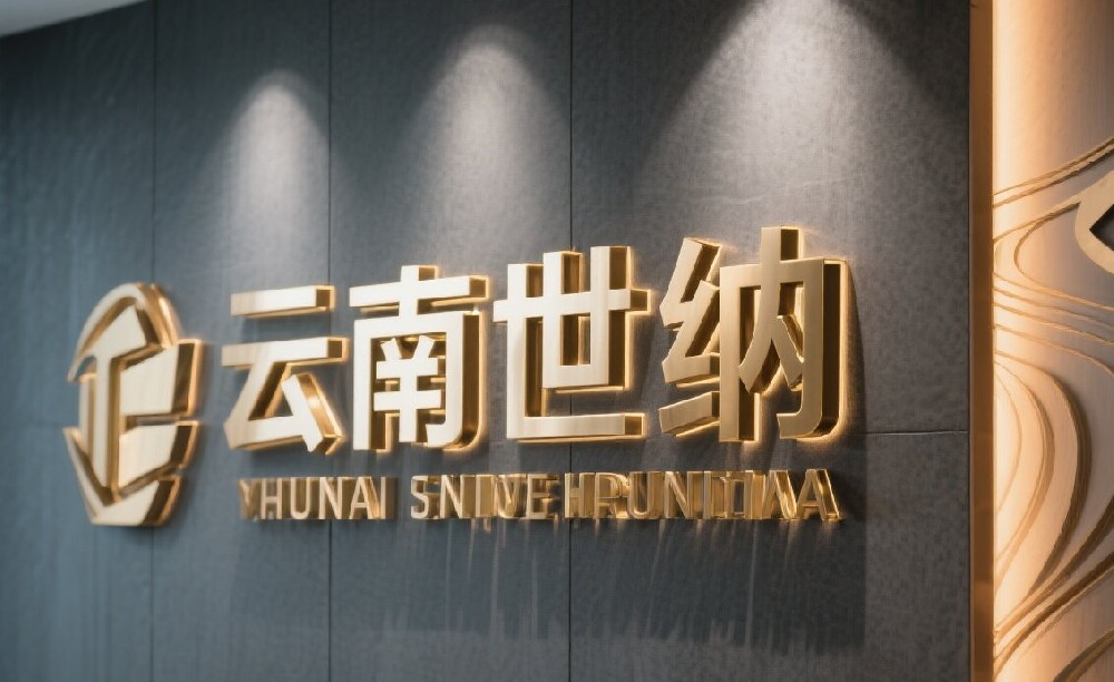 云南世納公司文化公司背景墻